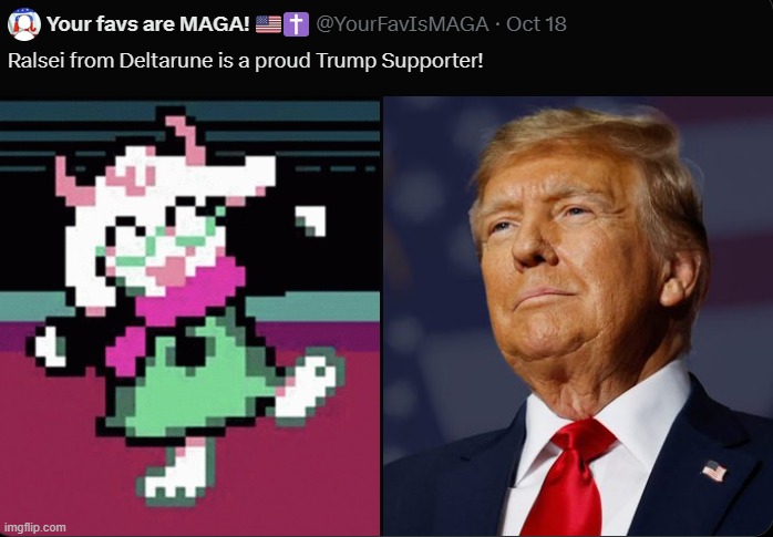 this is actually accurate because i fucking hate ralsei and i want him to have nothing actually | made w/ Imgflip meme maker