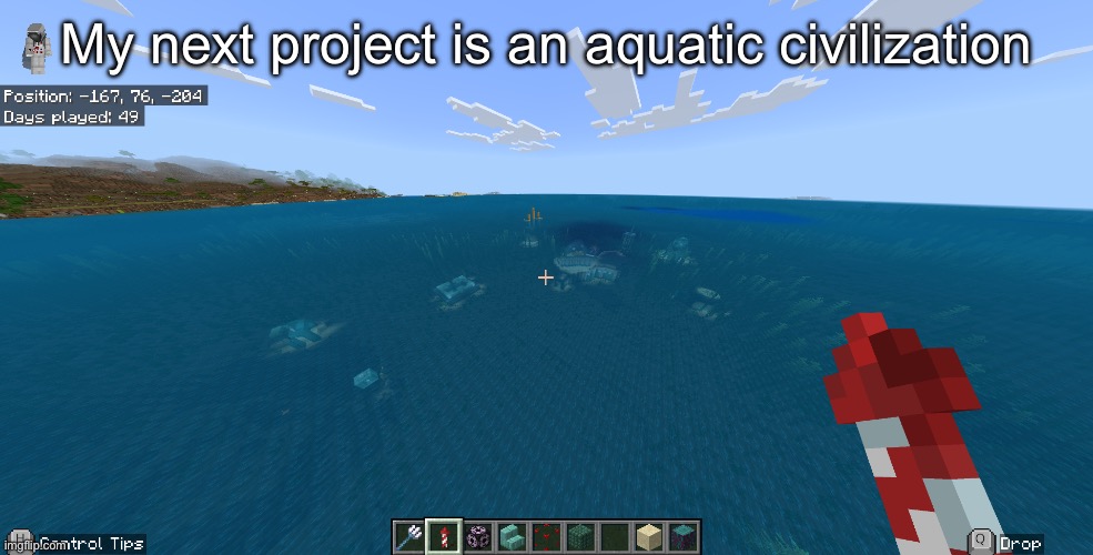 More like underwater habs than an Atlantis thing | My next project is an aquatic civilization | made w/ Imgflip meme maker