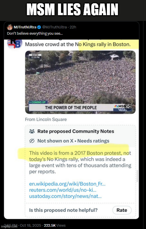 MSM lies again | MSM LIES AGAIN | image tagged in msm,propaganda | made w/ Imgflip meme maker