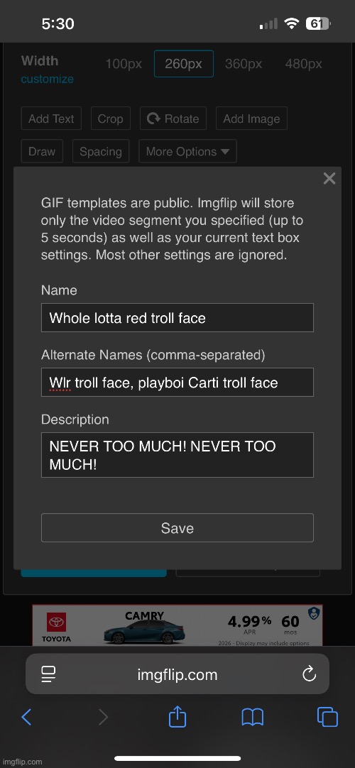 made w/ Imgflip meme maker