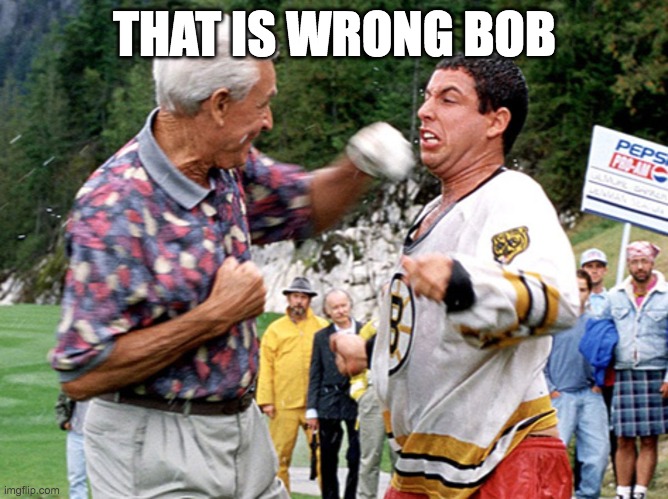 bob | THAT IS WRONG BOB | image tagged in thw price is wrong bob | made w/ Imgflip meme maker