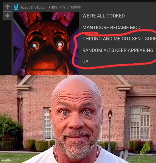 image tagged in kurt angle stare | made w/ Imgflip meme maker