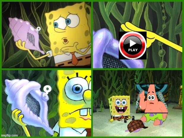 4t4t4t324t23 | image tagged in spongebob magic conch | made w/ Imgflip meme maker