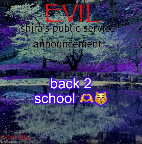 Shira temp | back 2 school 🫶😽 | image tagged in shira temp | made w/ Imgflip meme maker