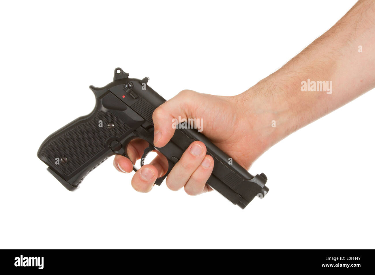 Gun Handing Blank Meme Template