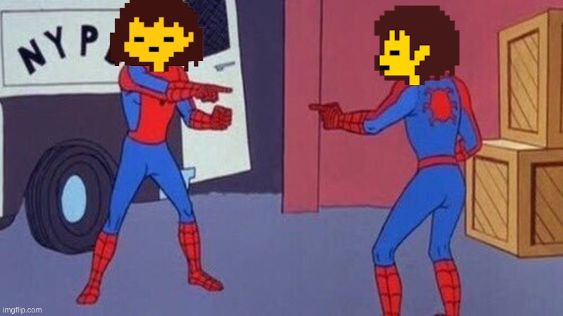 spiderman pointing at spiderman | image tagged in spiderman pointing at spiderman | made w/ Imgflip meme maker