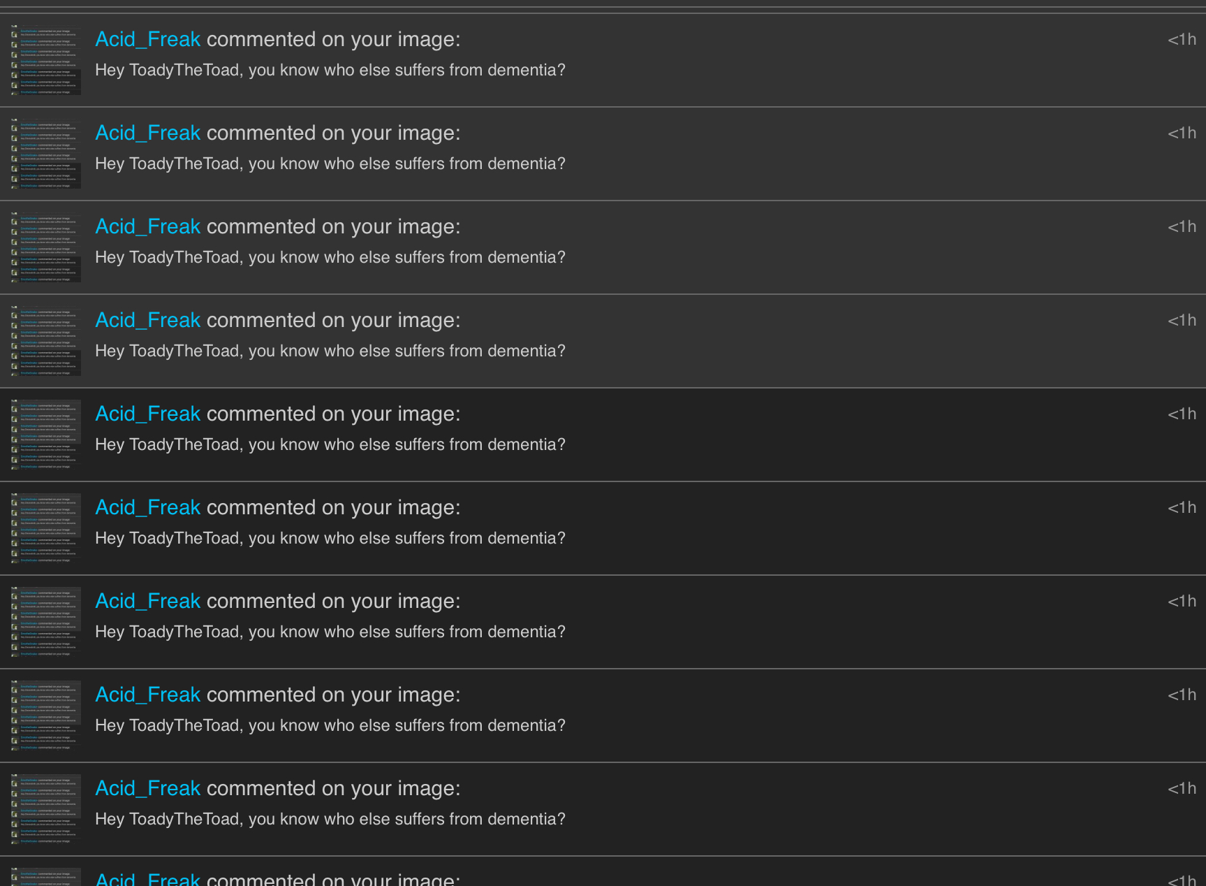 you know who else suffers from dementia? Blank Meme Template