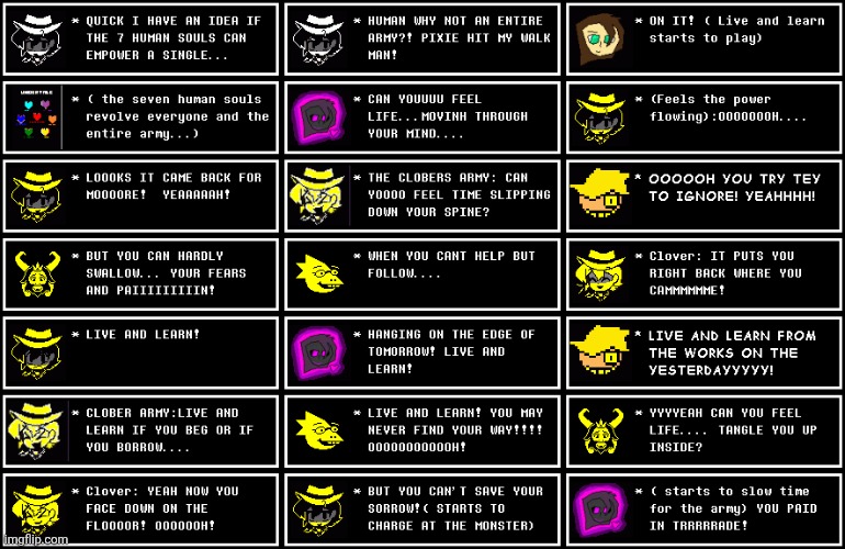 the Army sings live and learn part 1 ( Yes there are minor typos) | made w/ Imgflip meme maker