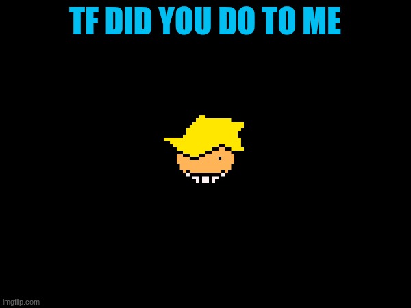 TF DID YOU DO TO ME | made w/ Imgflip meme maker
