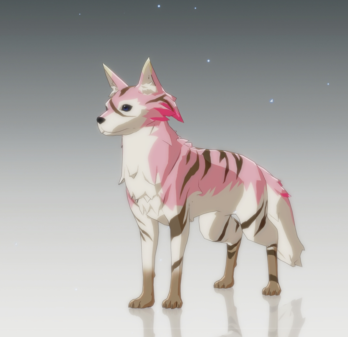 pink dog Blank Meme Template