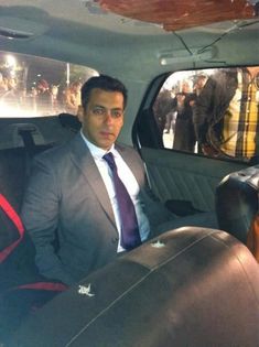 Salman khan sitting in car Blank Meme Template