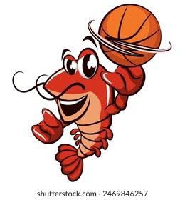 Your avarage lobster playing basketball? Blank Meme Template