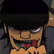 normal murdoc niccals face Blank Meme Template