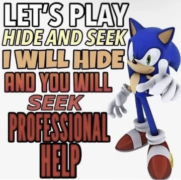 Sonic Hide And Seek Blank Meme Template