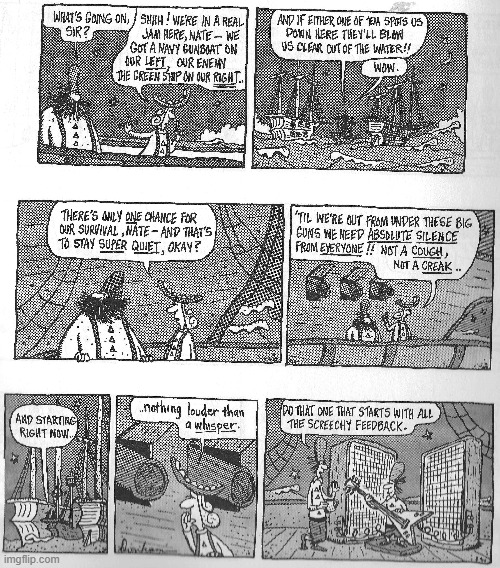 Classic Overboard | image tagged in comics | made w/ Imgflip meme maker