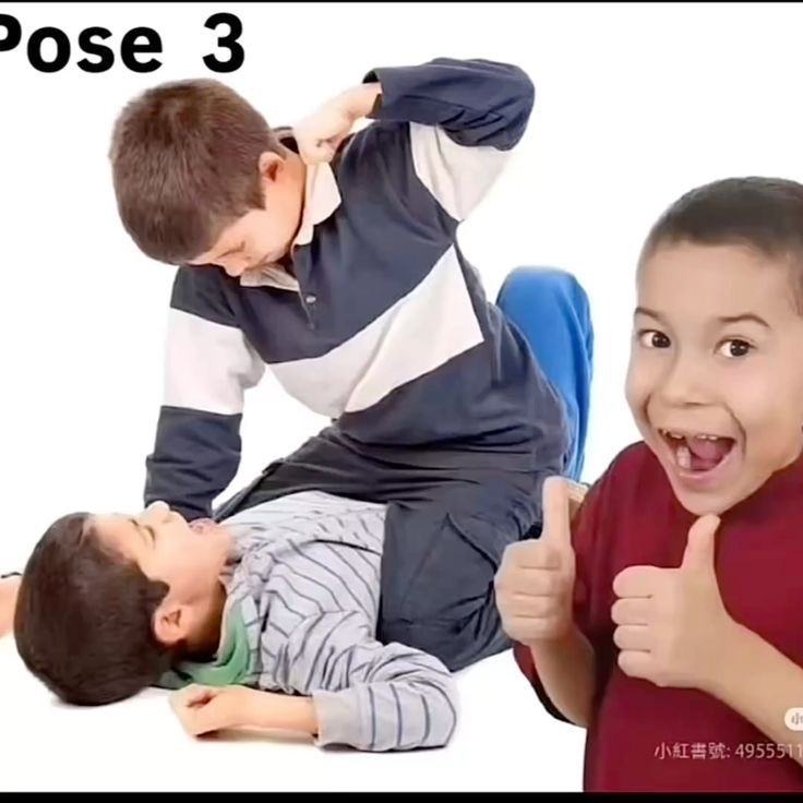 Kids fight Blank Meme Template