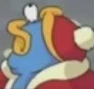 High Quality Dedede lookin up Blank Meme Template