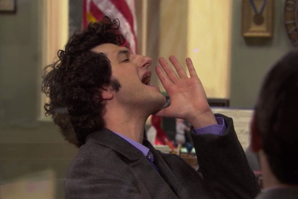 John Ralphio Singing The Worst Blank Meme Template