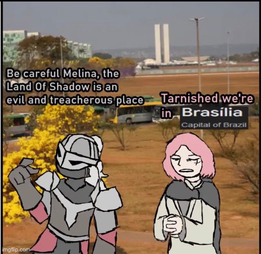 image tagged in memes,shitpost,elden ring,brazil,you're going to brazil | made w/ Imgflip meme maker