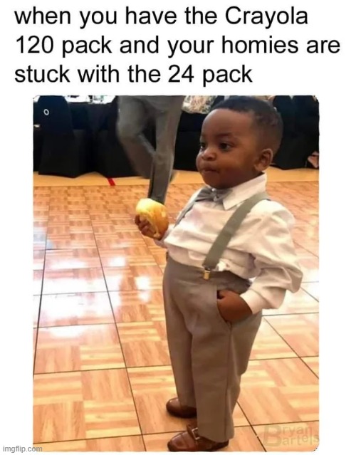 Feeling Good About Yourself:  Kindergarten Model | image tagged in vince vance,crayons,homies,memes,little boy,pride | made w/ Imgflip meme maker