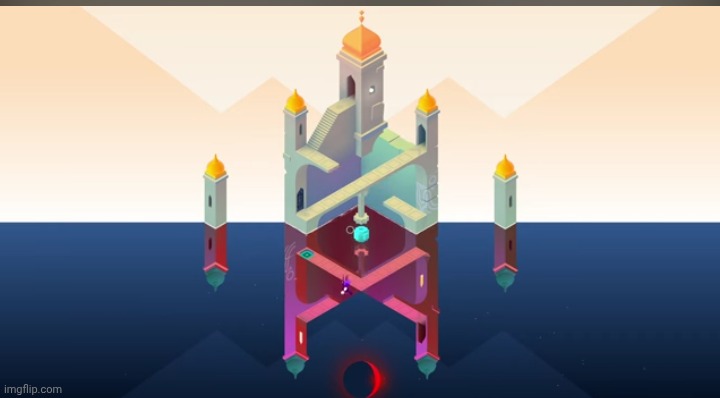 Inverted Palace 1 | image tagged in monument valley 3 | made w/ Imgflip meme maker