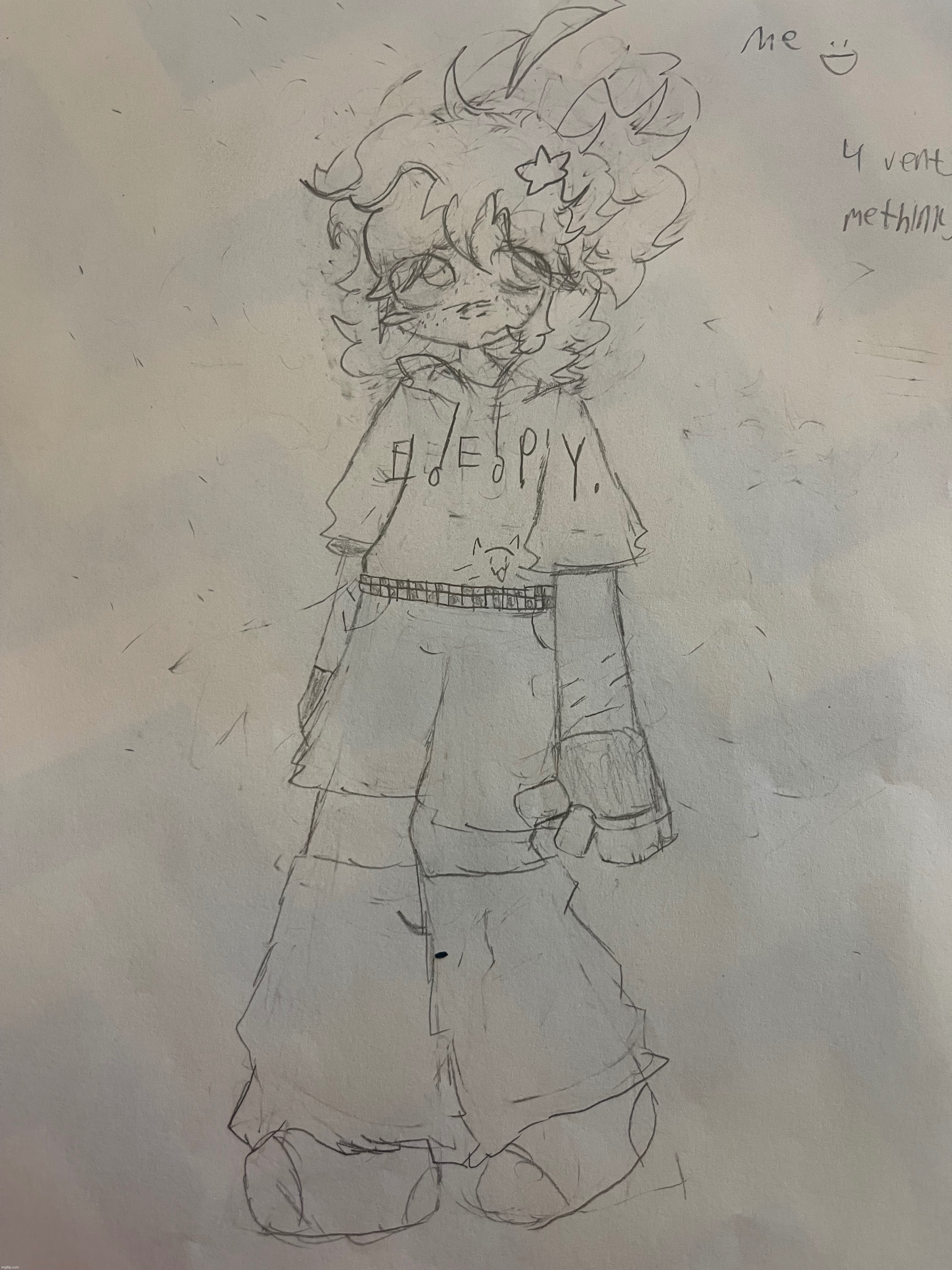 Hi guys I’m nolikisser67420 and this is how I draw myself sometimes | made w/ Imgflip meme maker