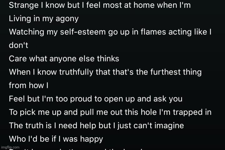 I ain't depressed or nothing, this song is so beautiful though | made w/ Imgflip meme maker