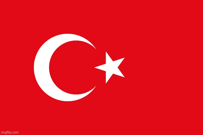 ts flag lowkey ahh Imma make a better one | image tagged in flag of turkey | made w/ Imgflip meme maker