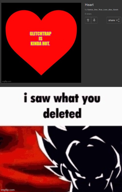 image tagged in i saw what you deleted | made w/ Imgflip meme maker