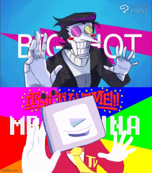 image tagged in mr big shot,mr tenna | made w/ Imgflip meme maker