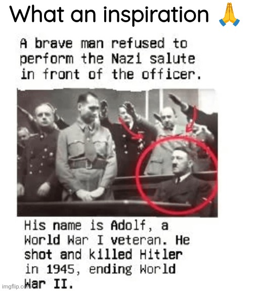 What an inspiration 🙏 | made w/ Imgflip meme maker