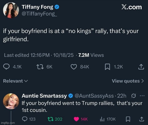 Return fire | image tagged in fire,trump,maga,king,boyfriend,girlfriend | made w/ Imgflip meme maker