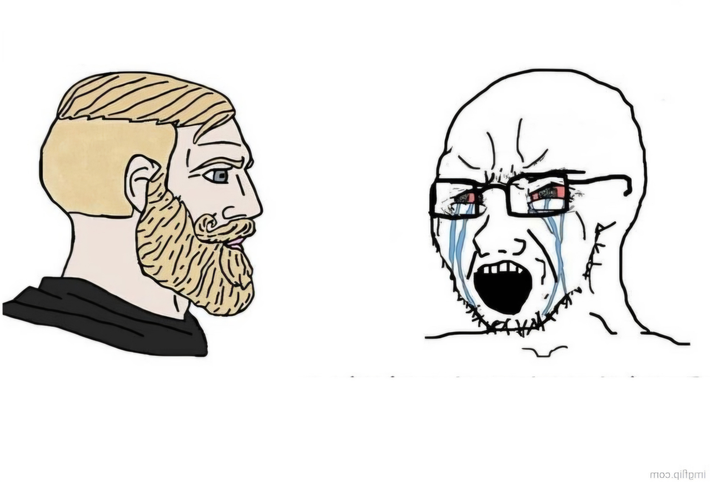 Wojack Mad Blank Meme Template