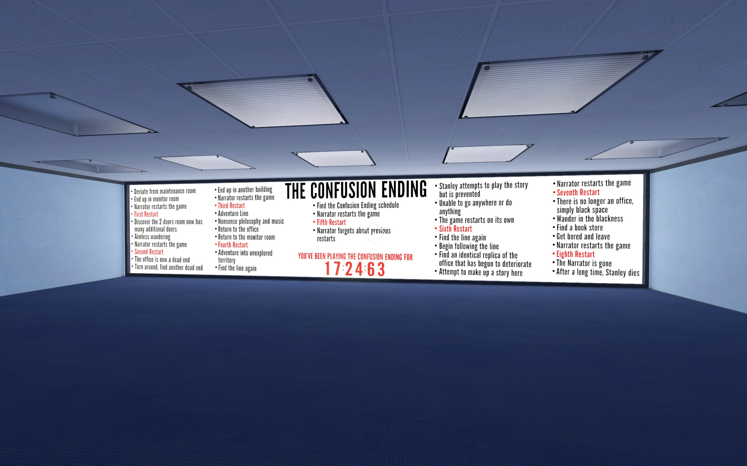 The Confusion Ending Schedule Blank Meme Template