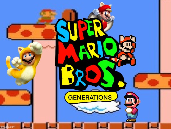 yall remember this project i talked about a while ago? i'm finally almost done with world three | made w/ Imgflip meme maker