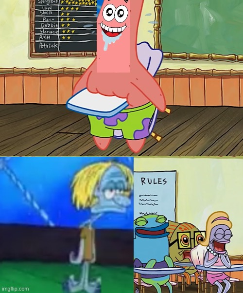 Cool pocture | image tagged in spongebob patrick star | made w/ Imgflip meme maker