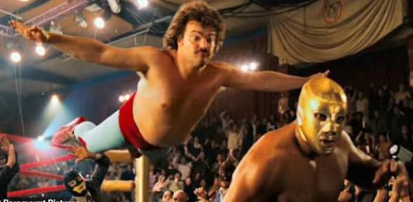 Nacho libre eagle dive Blank Meme Template