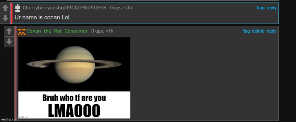 anyone know who this cornball is (the one on the top not the bottom) | made w/ Imgflip meme maker