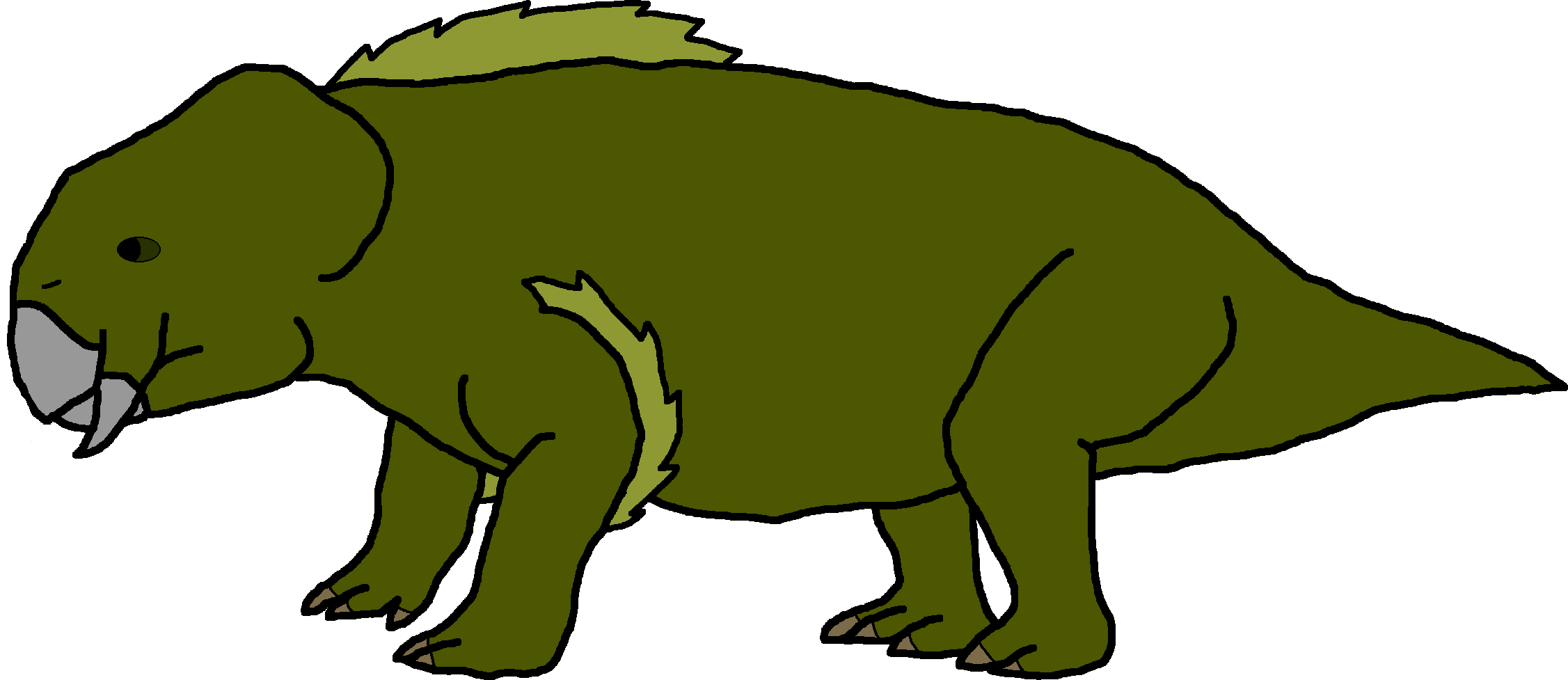 Female Lystrosaurus (Paleoverse + EOIverse) Blank Meme Template