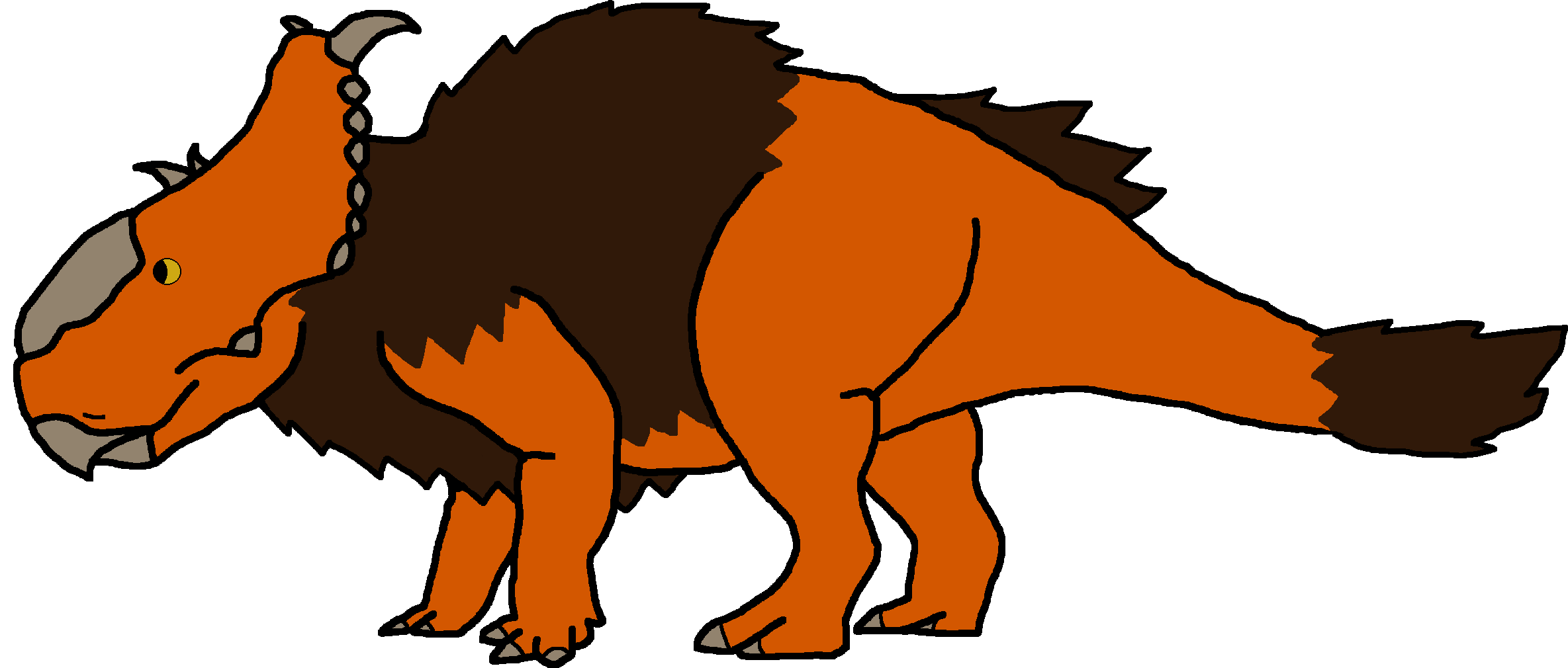 Female Pachyrhinosaurus (Paleoverse + EOIverse) Blank Meme Template