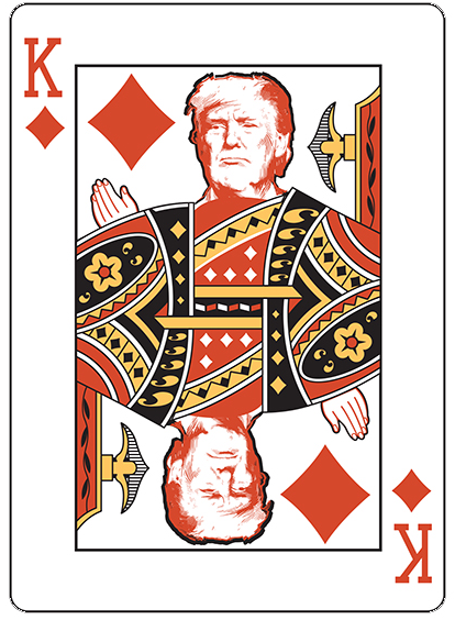 Trump Card Blank Meme Template