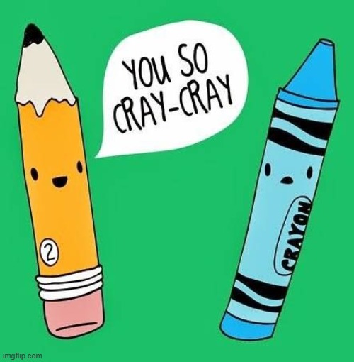 That Number 2 Pencil is Pretty Sharp | image tagged in vince vance,crayons,cartoons,pencil,cray cray,blue | made w/ Imgflip meme maker