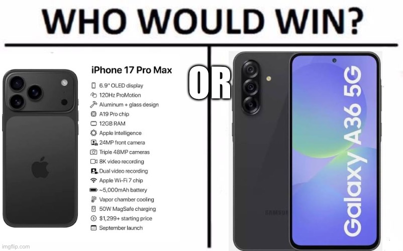 Who Would Win? Meme | OR | image tagged in memes,who would win | made w/ Imgflip meme maker