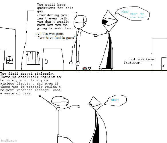 claire reference? in MY comic? it's more likely than you'd think | made w/ Imgflip meme maker