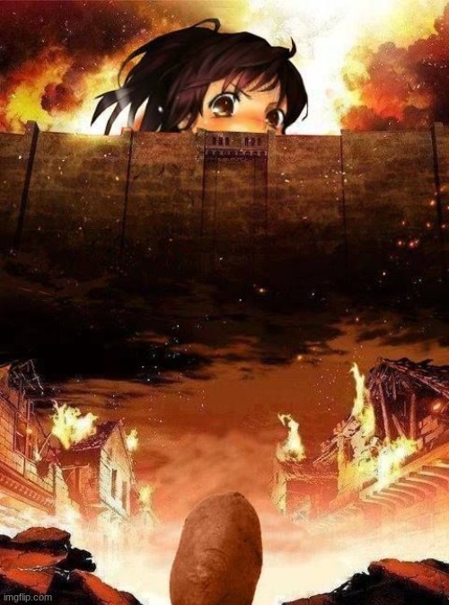 image tagged in aot,sasha | made w/ Imgflip meme maker