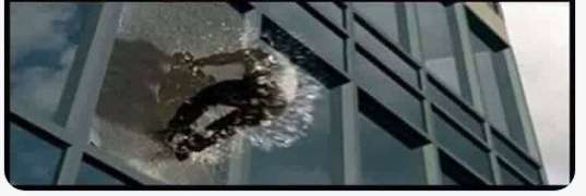 Man thrown out of window Blank Meme Template