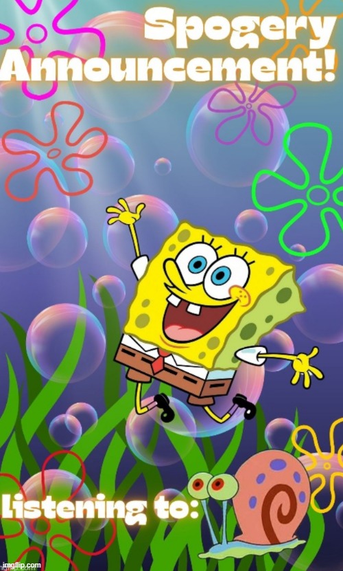 Spogebob_Memes announcement (made by disco) | image tagged in spogebob_memes announcement made by disco | made w/ Imgflip meme maker