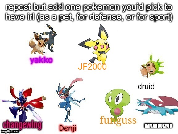 Idk I just like the little goober | JF2000 | made w/ Imgflip meme maker