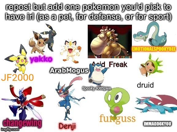 Here before someone does vaporeon or sm | Spooky. KRISpies | made w/ Imgflip meme maker
