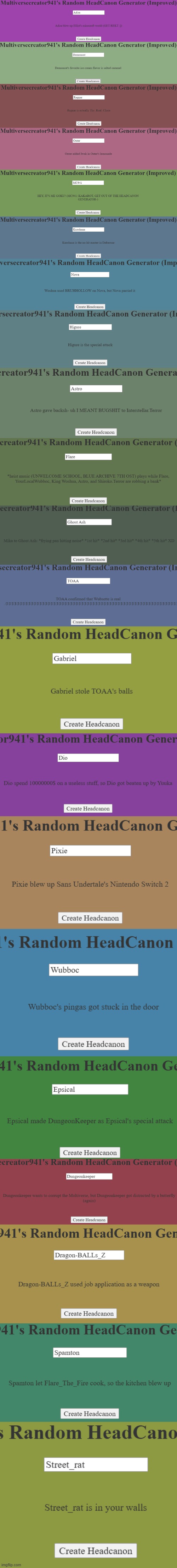 Daily life of Understream Headcanon series P4 | image tagged in daily life of understream headcanon series,bruh | made w/ Imgflip meme maker